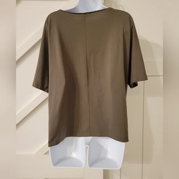 H&M Boat Neck Style Dress Shirt, Womens Size Small - Picture 2 of 5